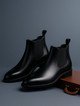 Kraasa Chelsea Luxury Solid Outdoor, Trendy, Lightweight, Cushioned Footbed Boots For Men
